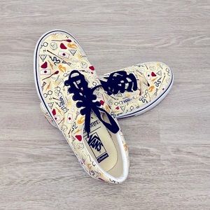 Vans Harry Potter customs wand symbol lo pro shoes